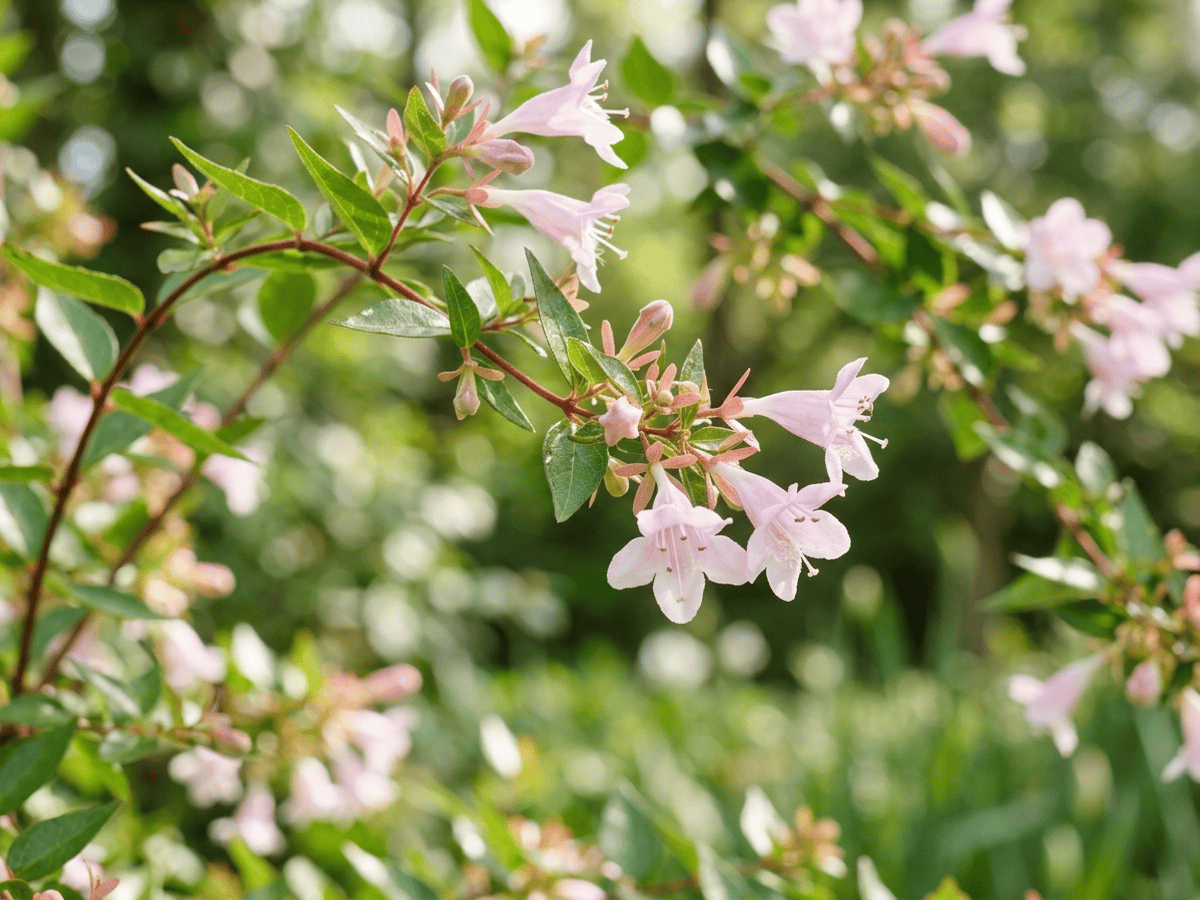 Large-Flowered Abelia — seasonal appearance