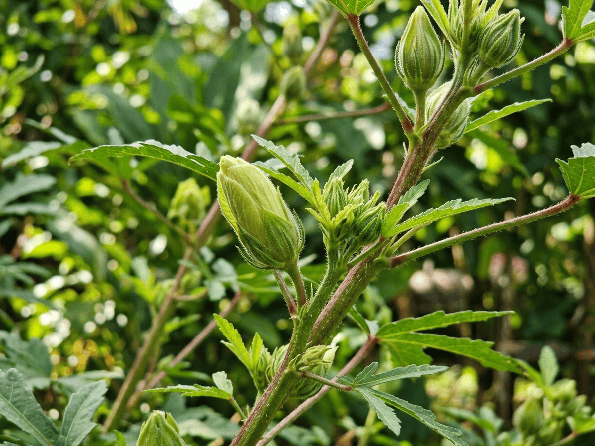 Muskseed — seasonal appearance