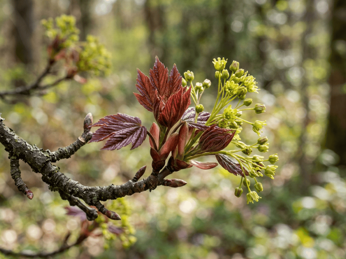 Sycamore Maple — seasonal appearance