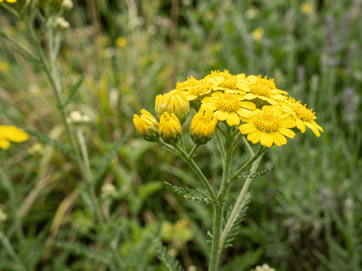 Achillea Moonshine — aspetto stagionale