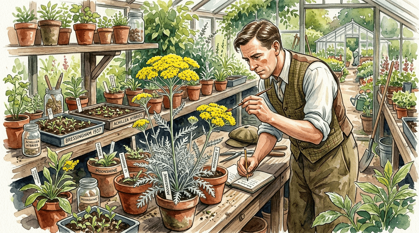 Scena storica illustrata per Achillea Moonshine