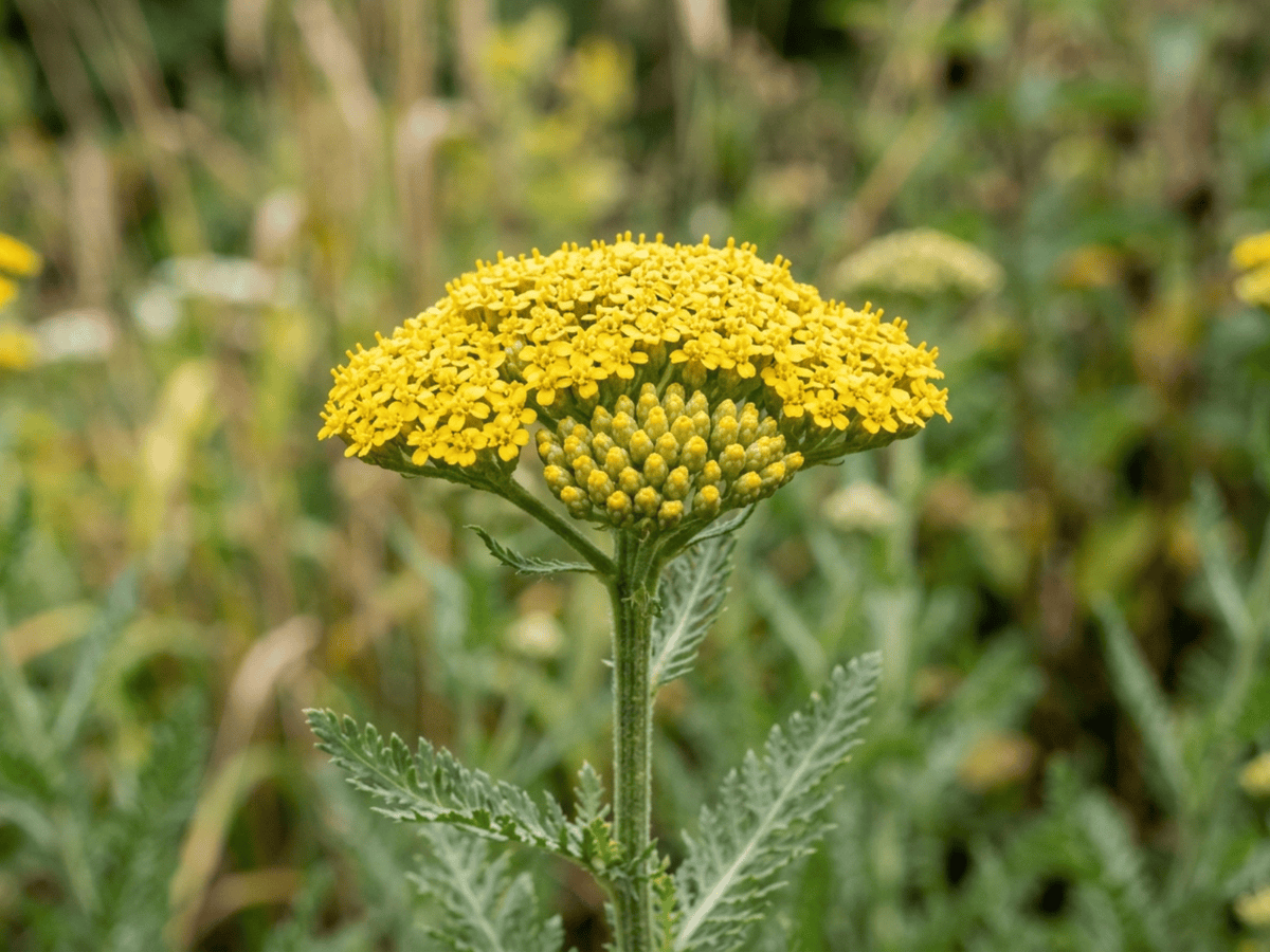 Fern-Leaf Yarrow — seasonal appearance