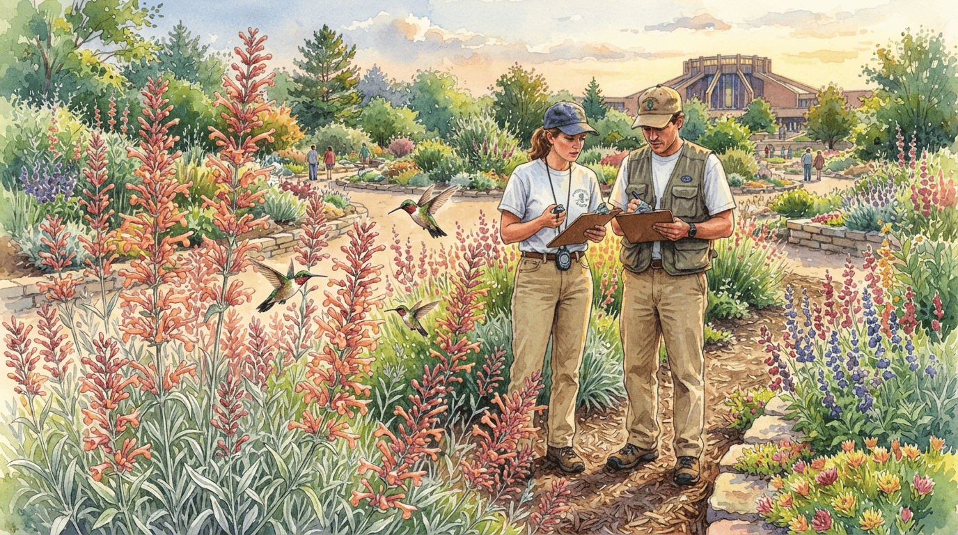 Scène historique illustrée pour Agastache des rochers