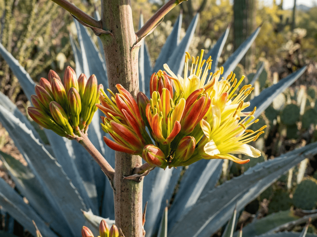 American Century Plant — seasonal appearance