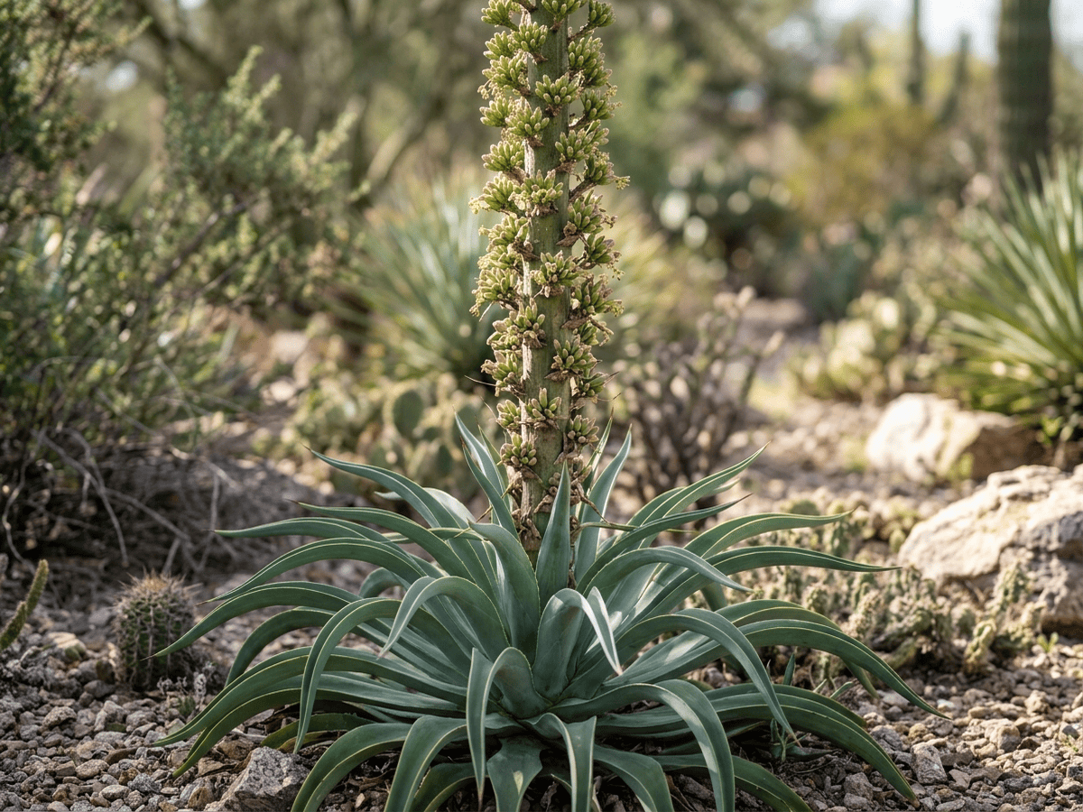 Octopus Agave — seasonal appearance
