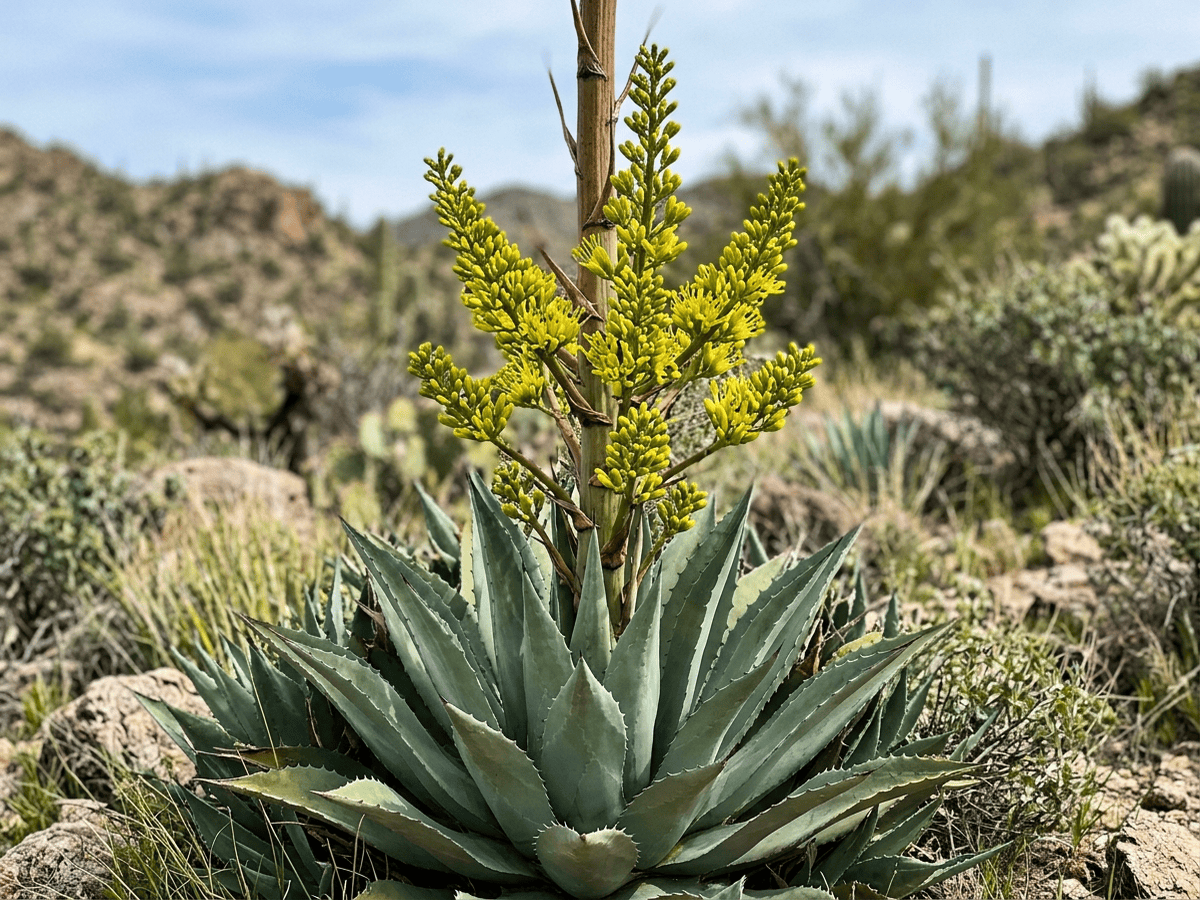 Weber's Century Plant — seasonal appearance