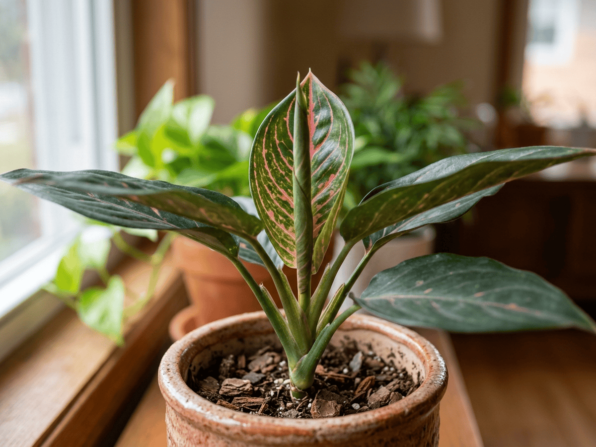 Aglaonema rotundum — seasonal appearance