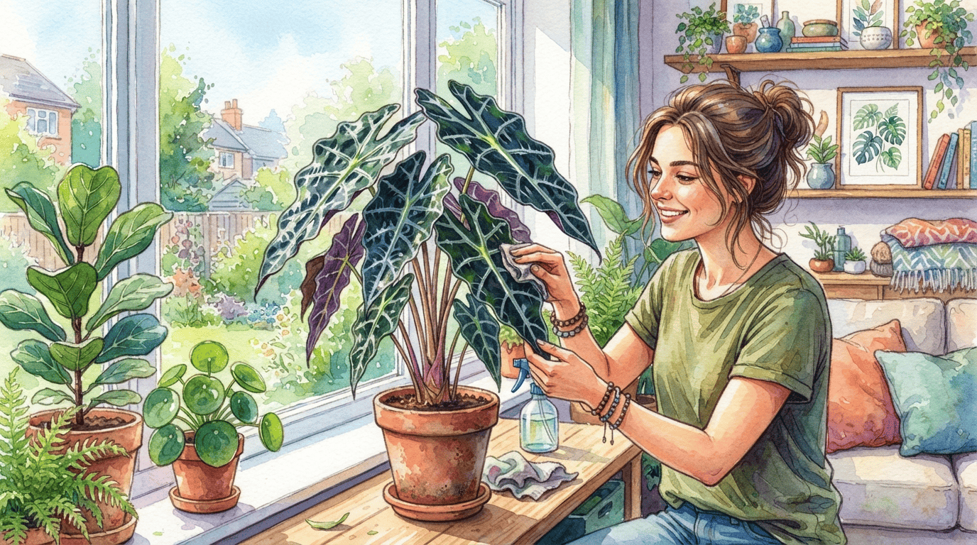 Scena storica illustrata per Alocasia
