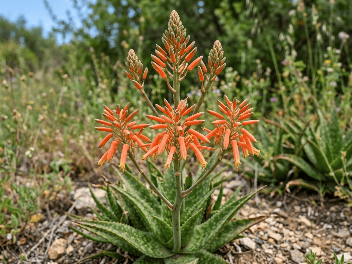 Soap Aloe — seasonal appearance