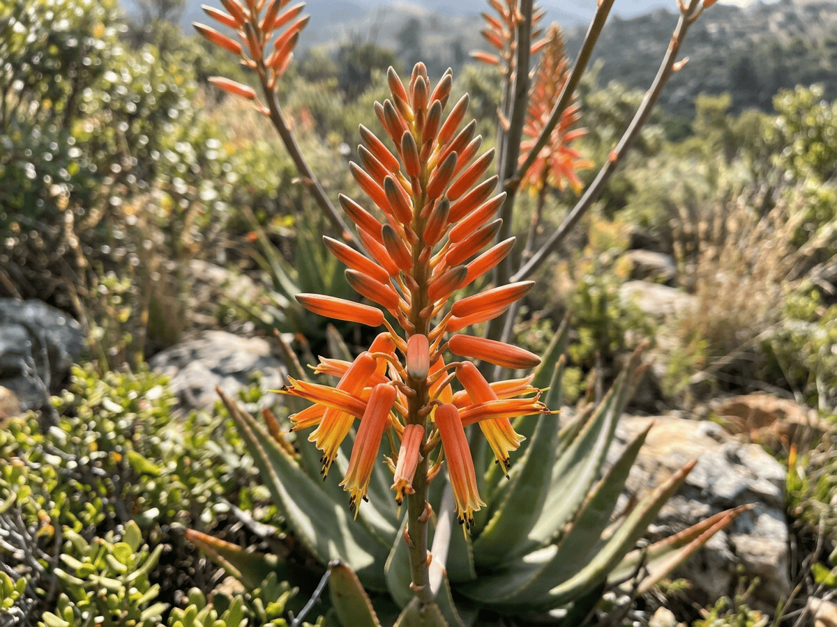 aloe rústico — aspecto estacional