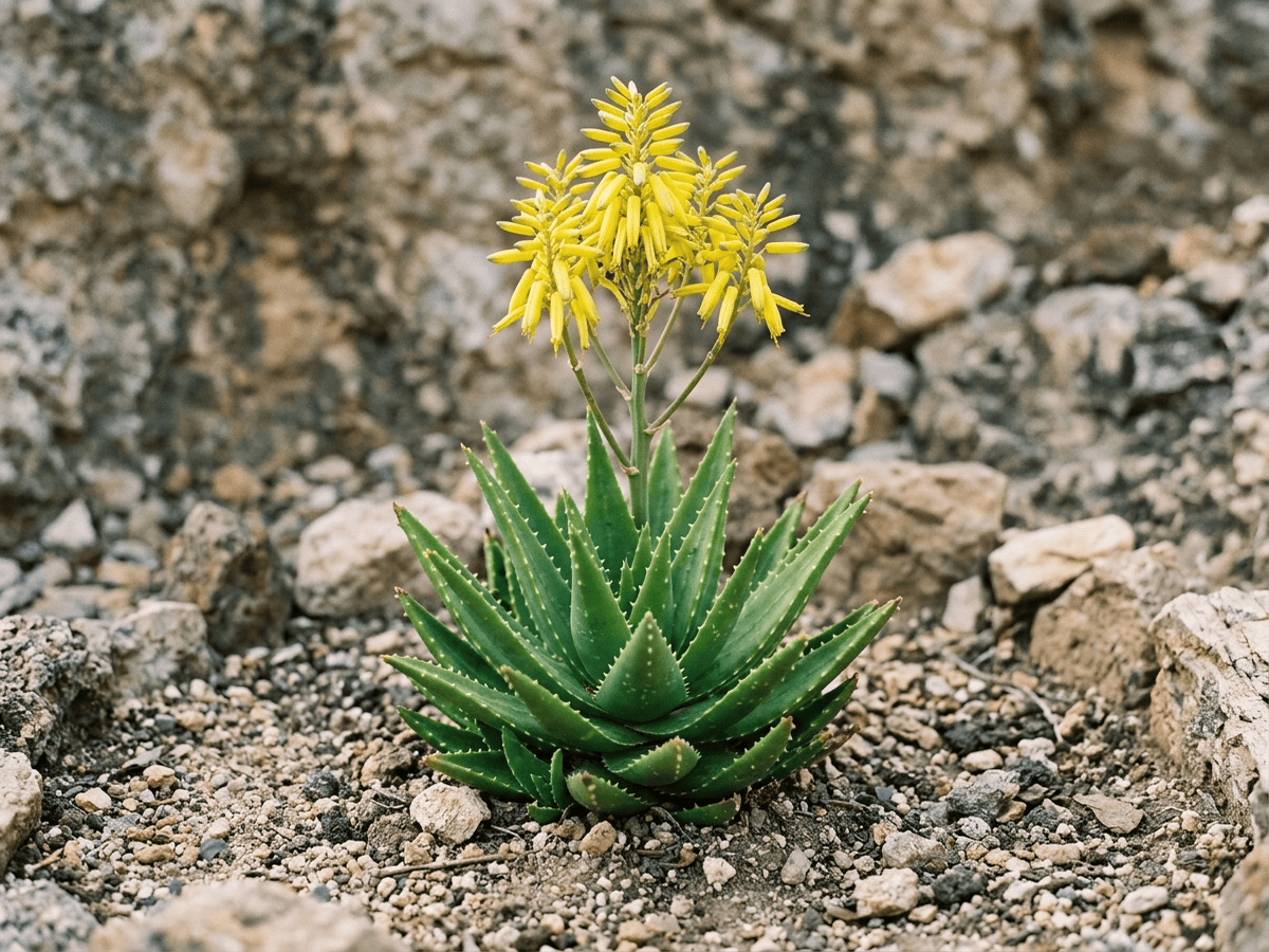 알로에 베라(Aloe vera) 전체 모습