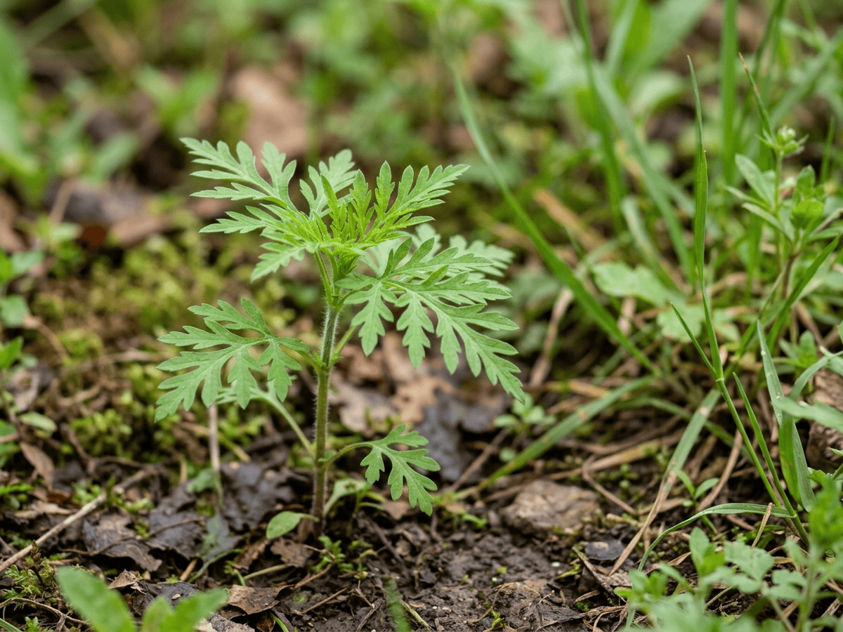 Common Ragweed — seasonal appearance