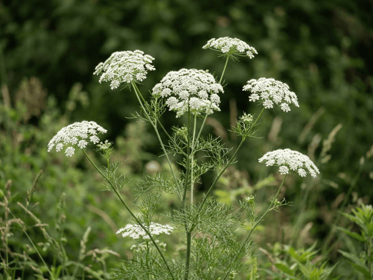 Visnaga maggiore (Ammi majus), pianta intera