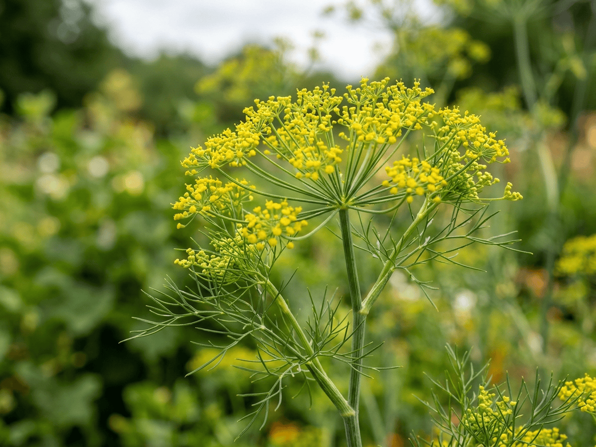 Aneto — primo piano di foglie e fiori