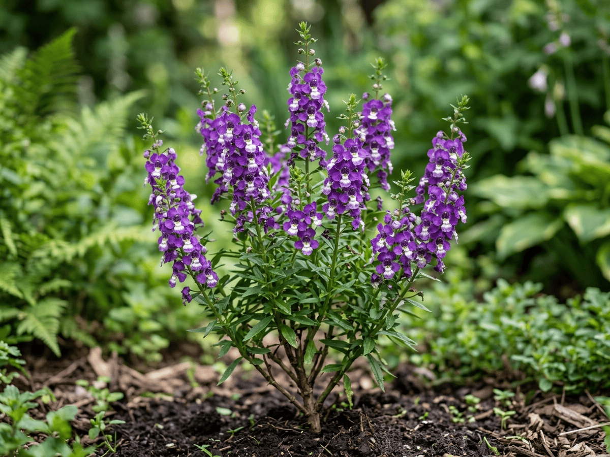 Angelonia (Angelonia angustifolia), planta completa