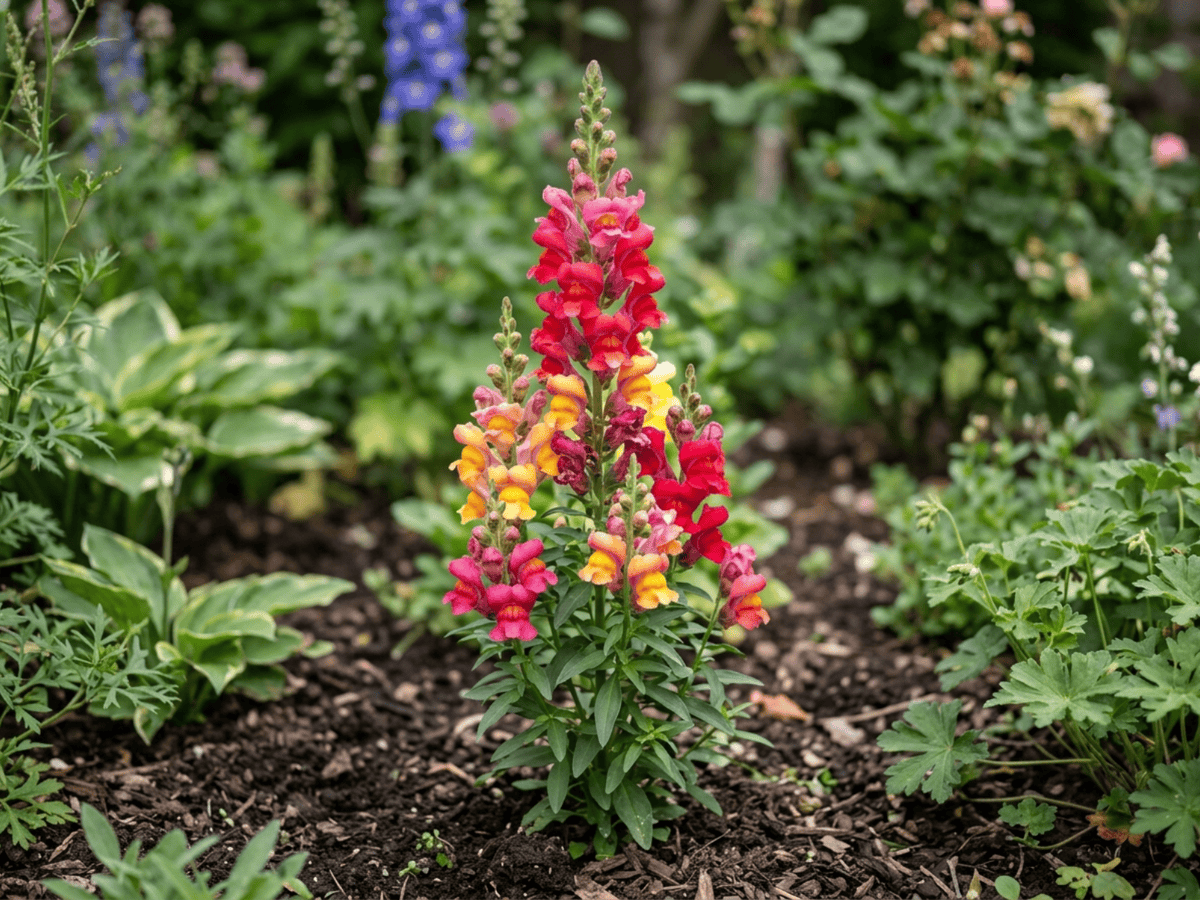 キンギョソウ(Antirrhinum majus)の全体像