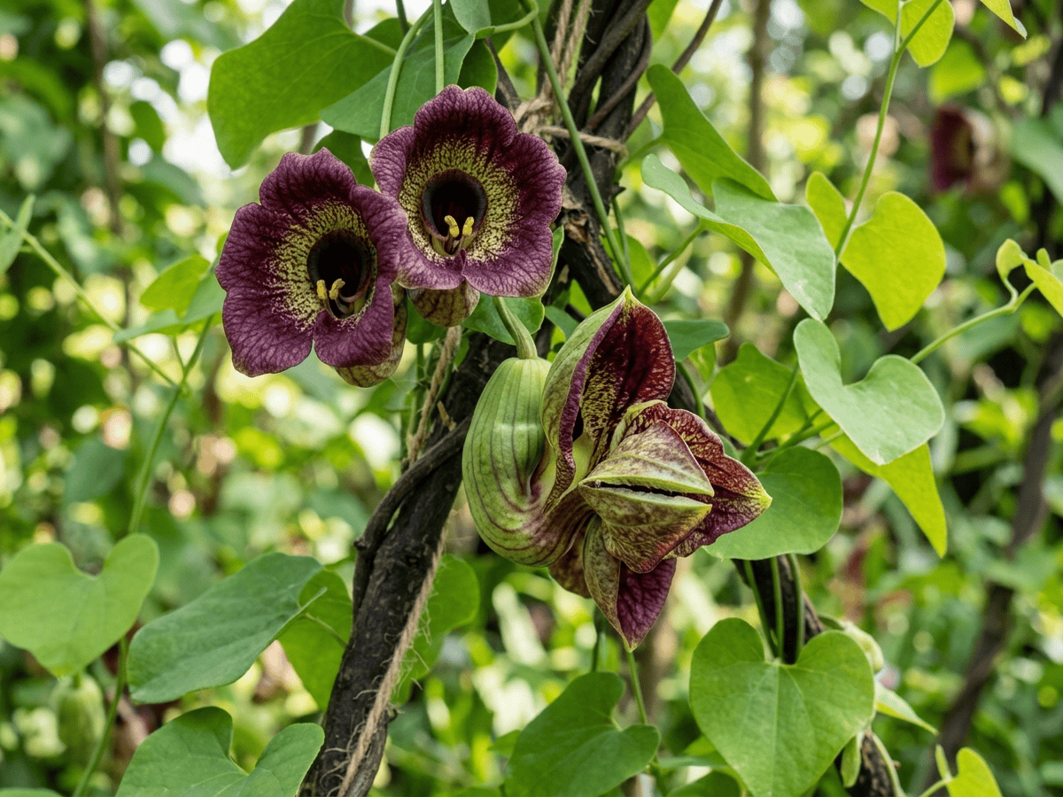 Aristolochia — aspetto stagionale