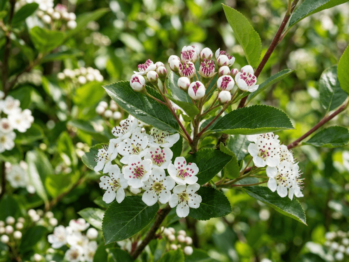 Aronia purpurea — aspetto stagionale