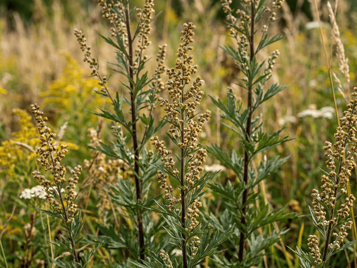 Common Mugwort — seasonal appearance