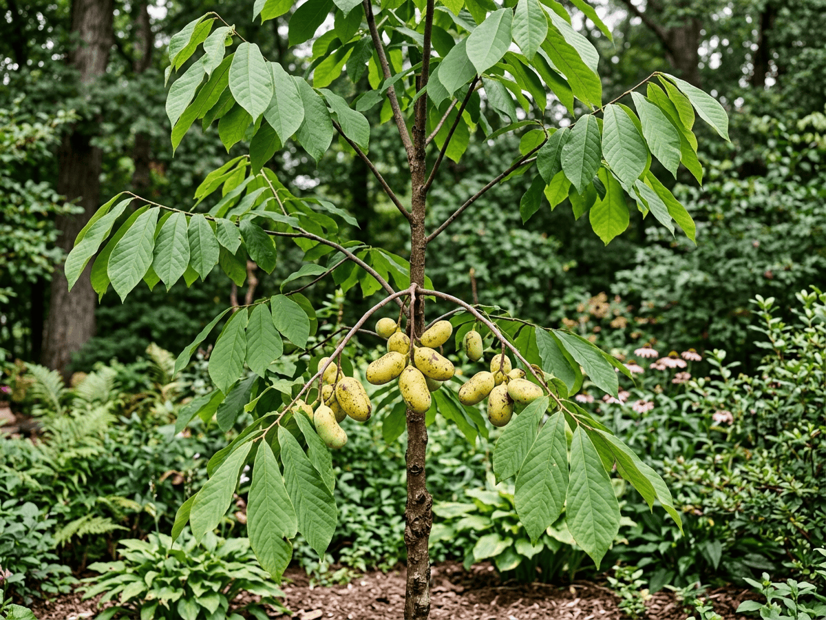 ポポー(Asimina triloba)の全体像
