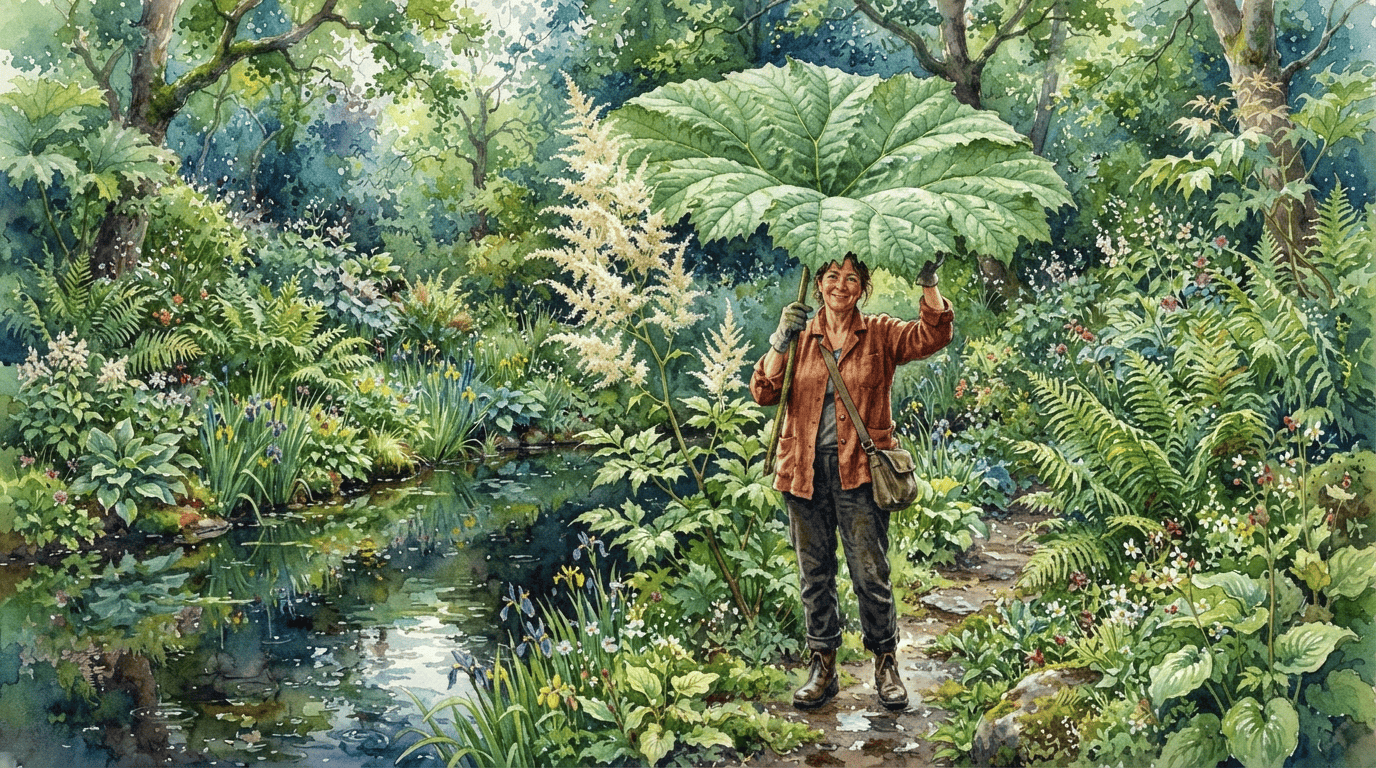 Illustrated historical scene for Common Astilboides