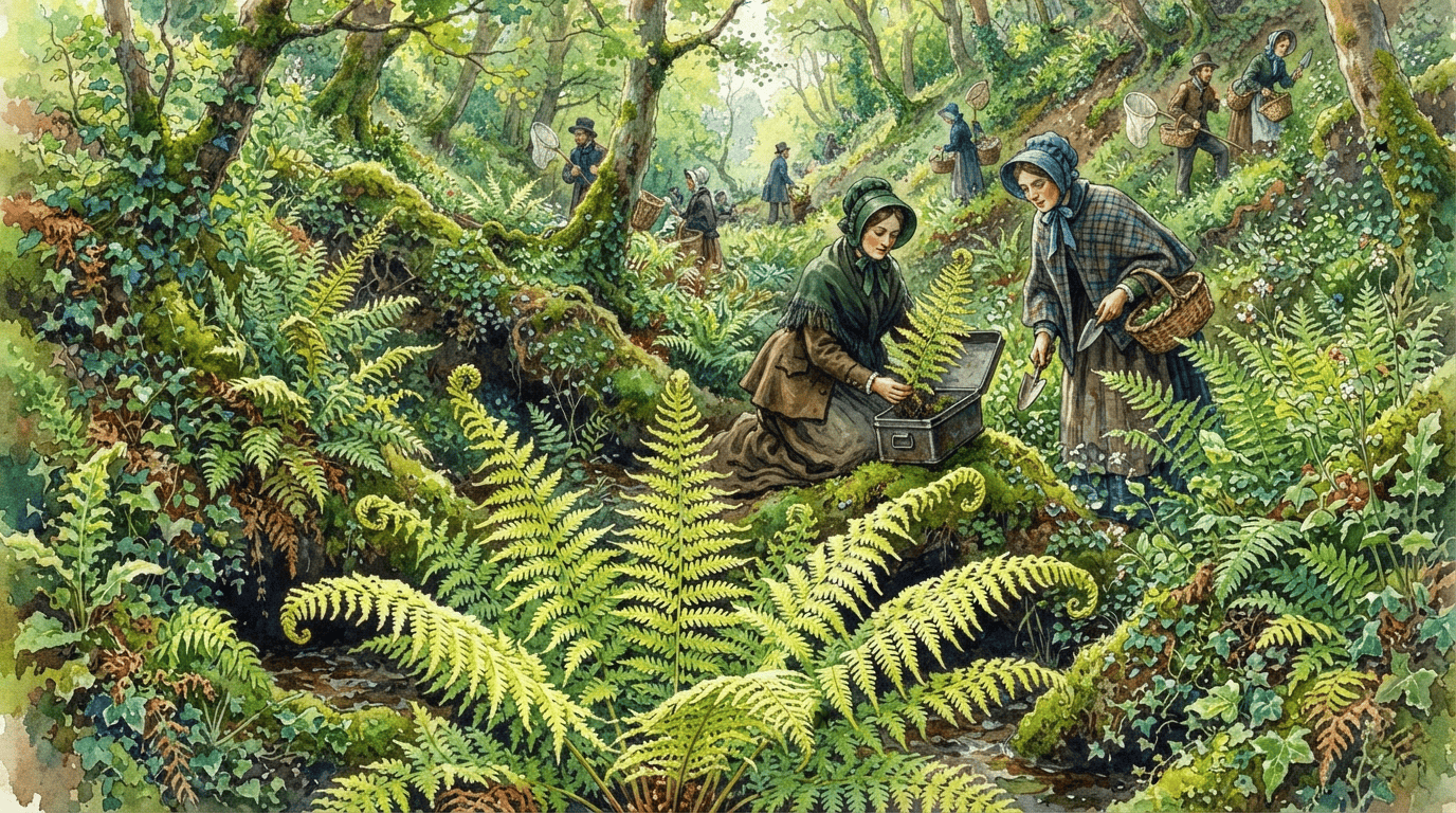 Scena storica illustrata per Felce femmina