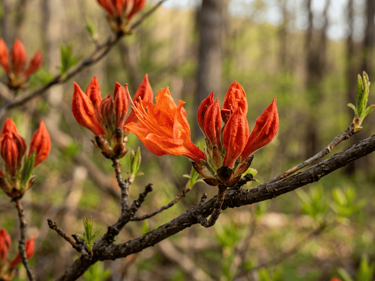Oconee Azalea — seasonal appearance