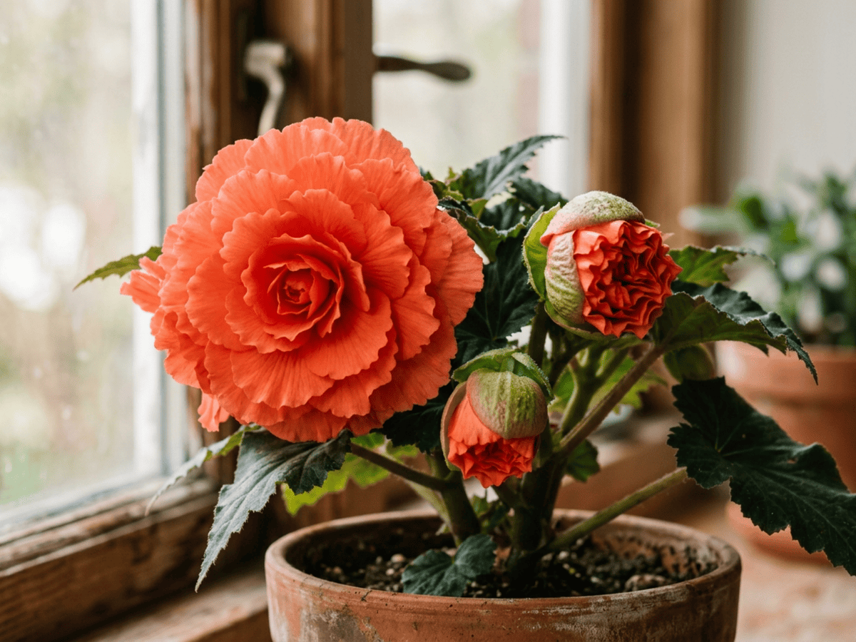 Begonia Tuberosa Hybrids — seasonal appearance