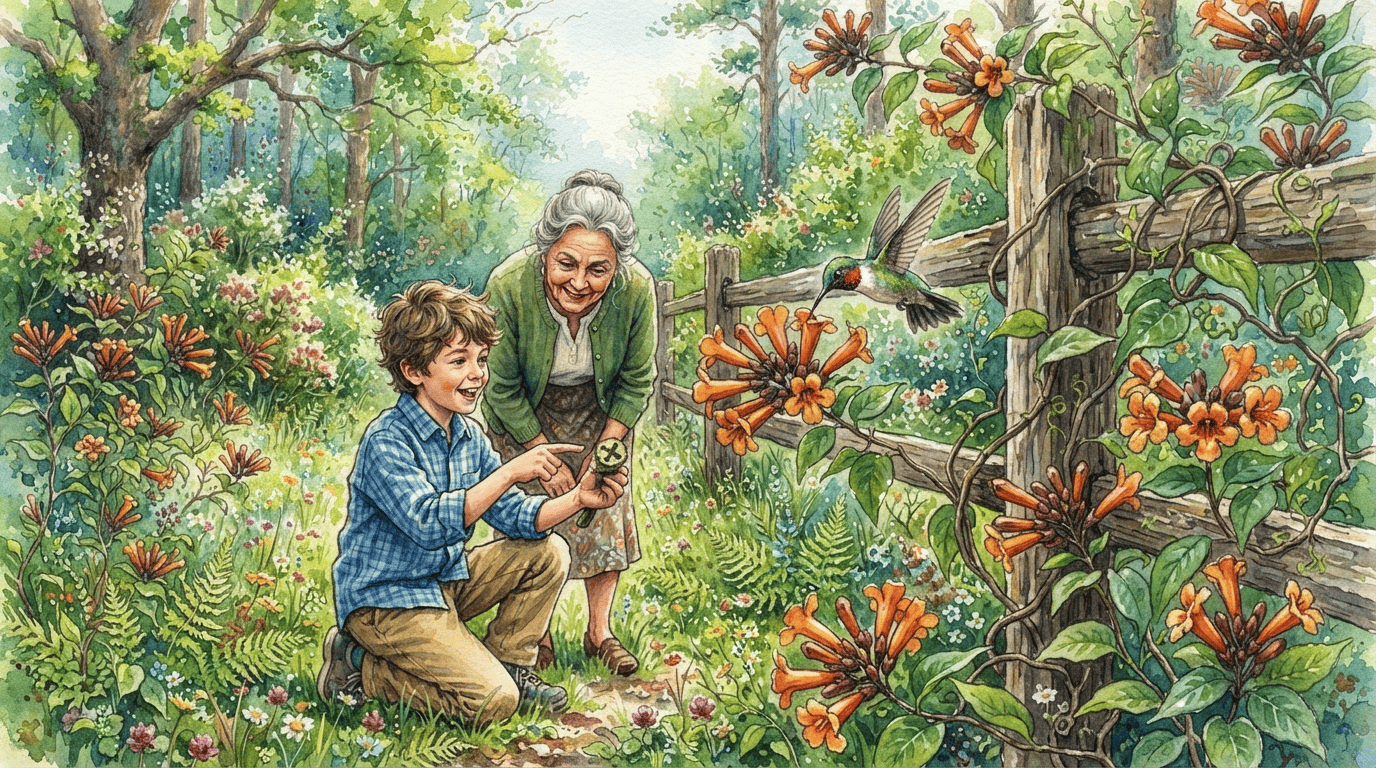 Illustrierte historische Szene zu Kreuzrebe