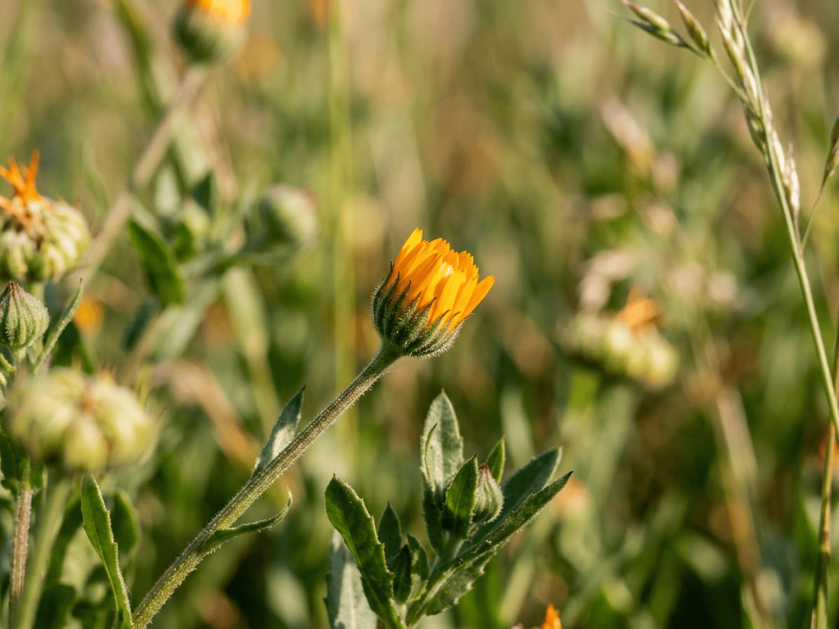 Field Marigold — seasonal appearance