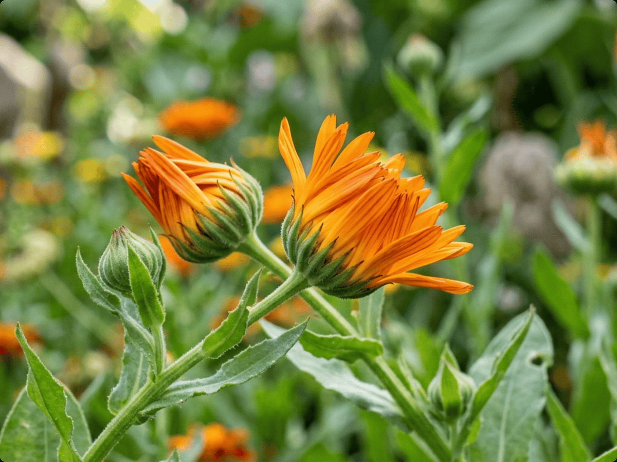 Pot Marigold — seasonal appearance