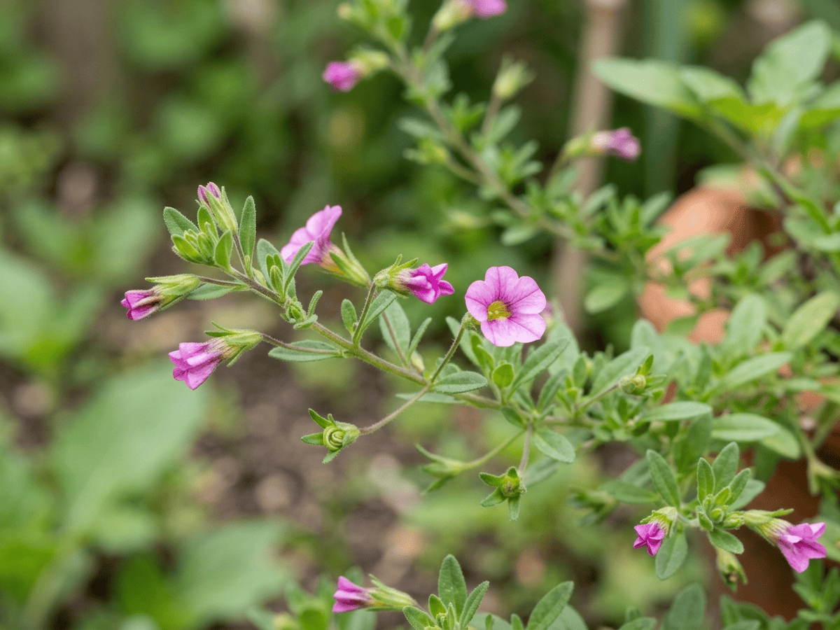 Petunia marittima — aspetto stagionale