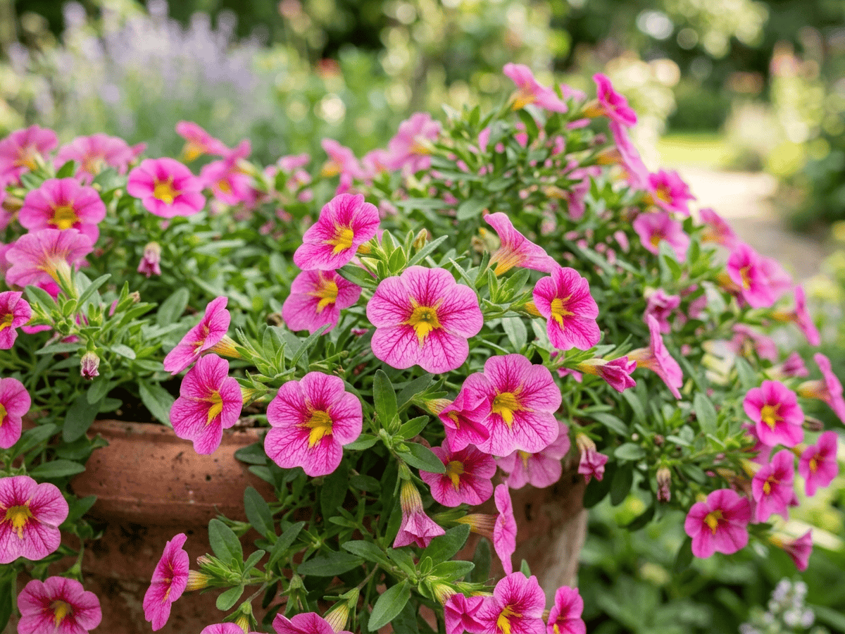 Million Bells — close-up of leaves and flowers
