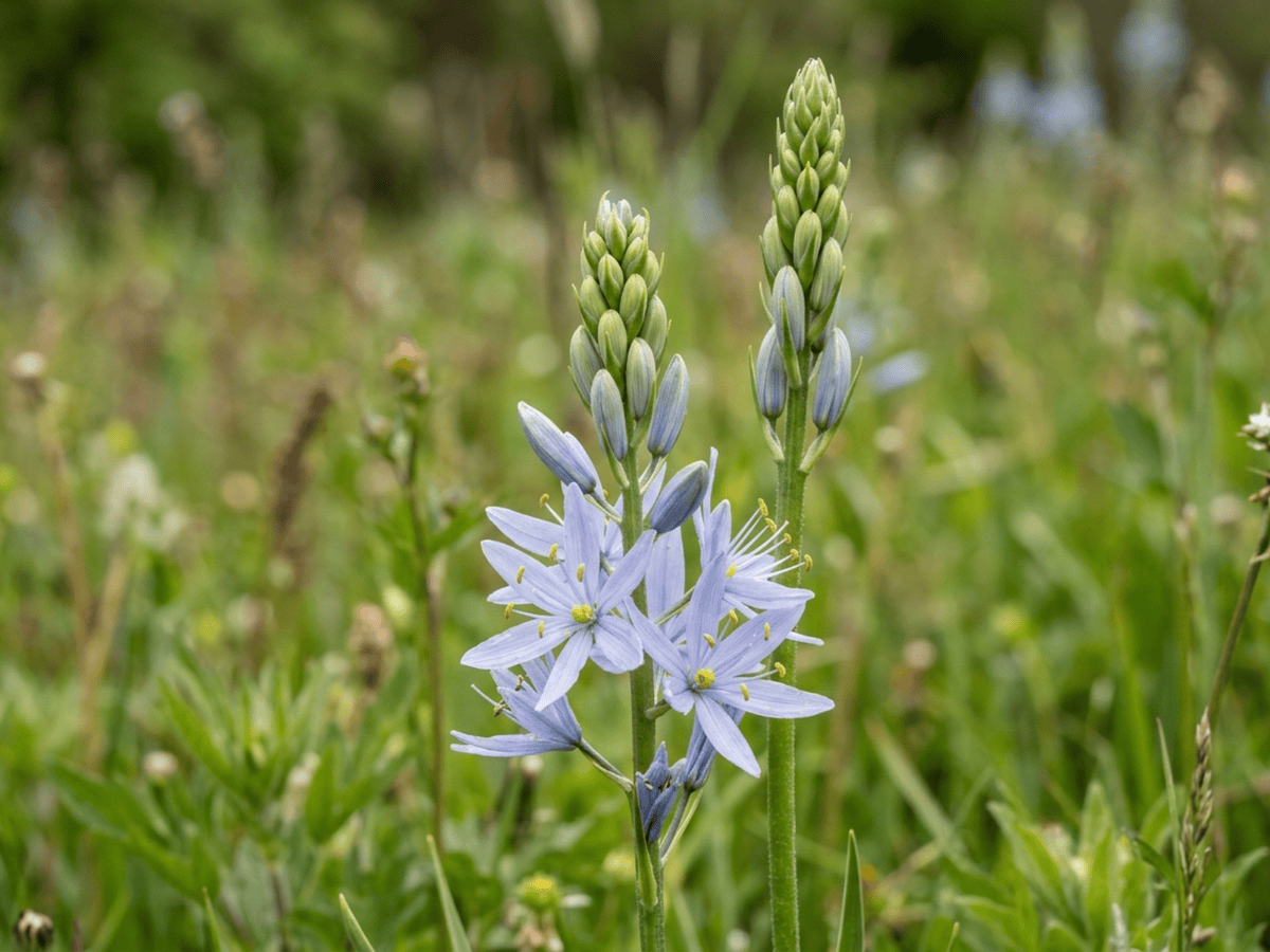 Camassia di Cusick — aspetto stagionale