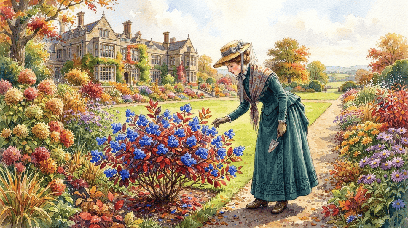 Illustrated historical scene for Chinese Plumbago