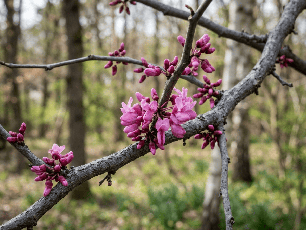 Judas-Tree — seasonal appearance
