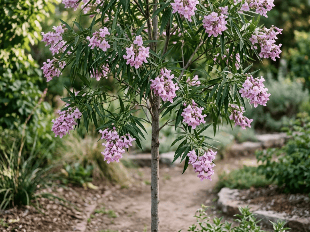 Chitalpa (Chitalpa tashkentensis), plante entière