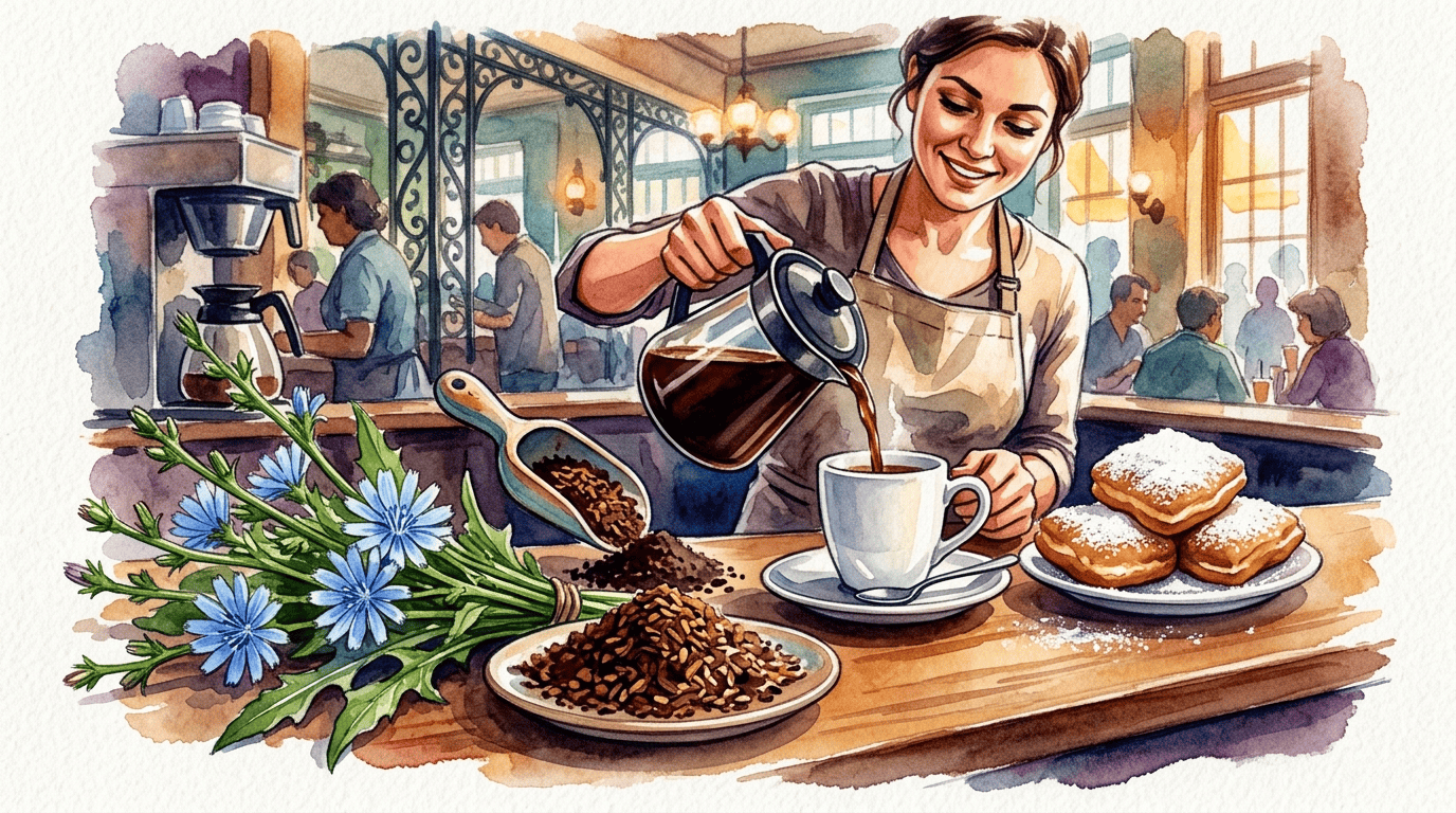 Scena storica illustrata per Cicoria