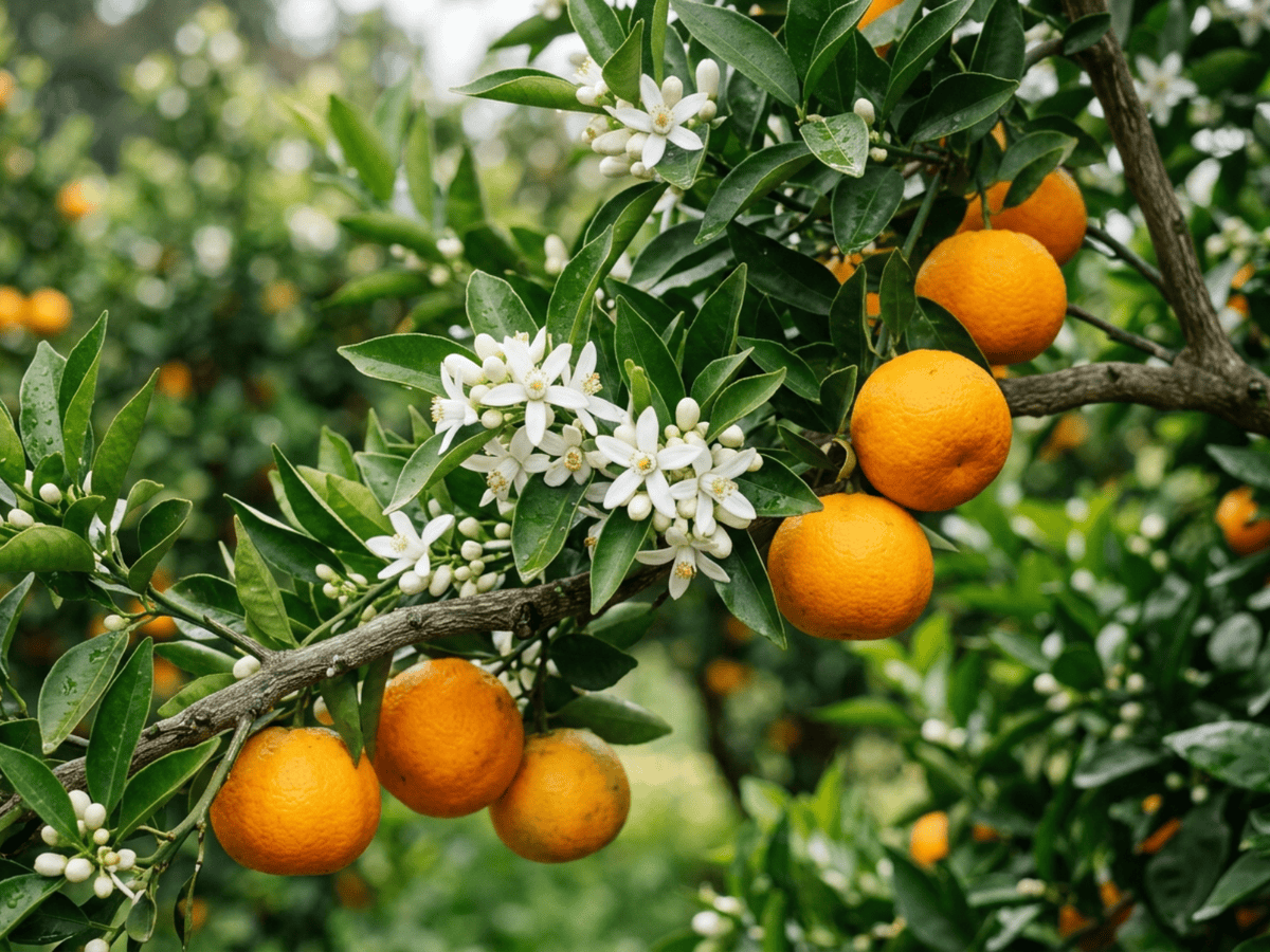Mandarin Orange — seasonal appearance