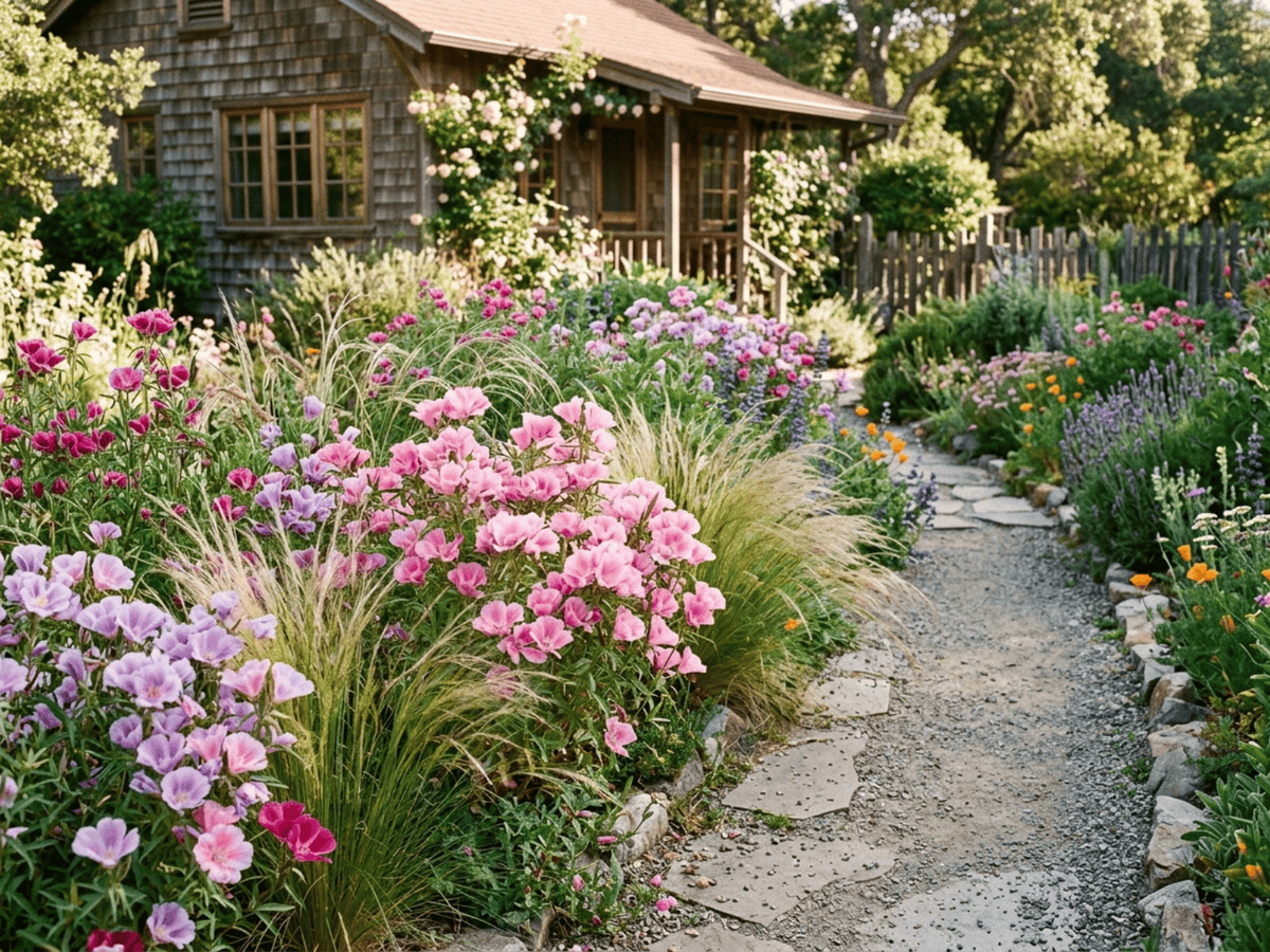 Farewell-To-Spring in a garden setting