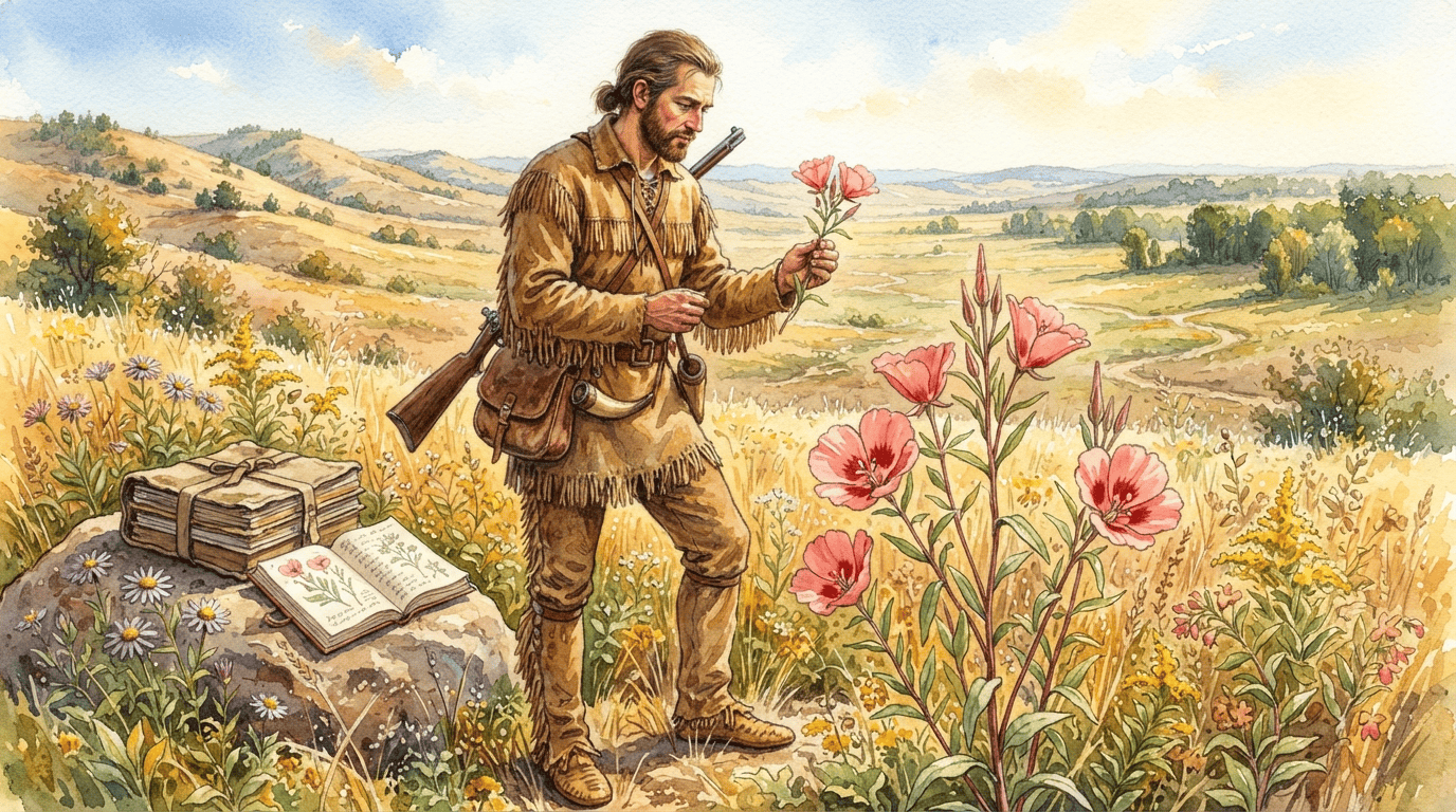 Illustrated historical scene for Farewell-To-Spring