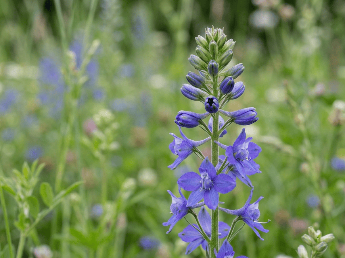 Doubtful Knight's-Spur — seasonal appearance
