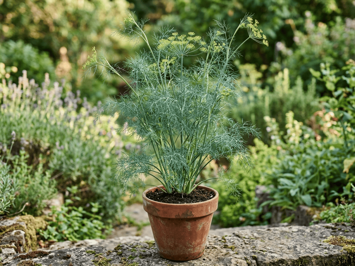 コリアンダー(Coriandrum sativum)の全体像