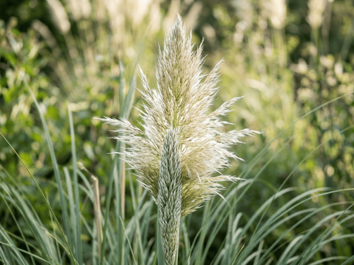 Pampas Grass — seasonal appearance