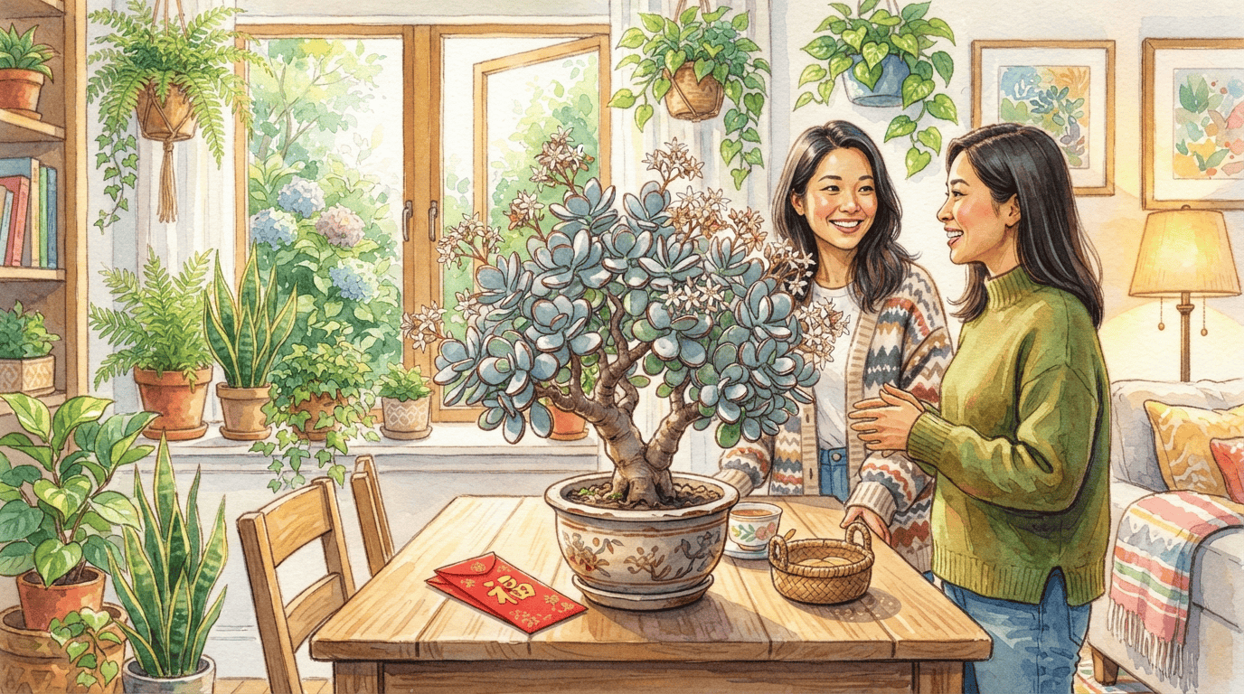 Illustrated historical scene for Silver Dollar Plant