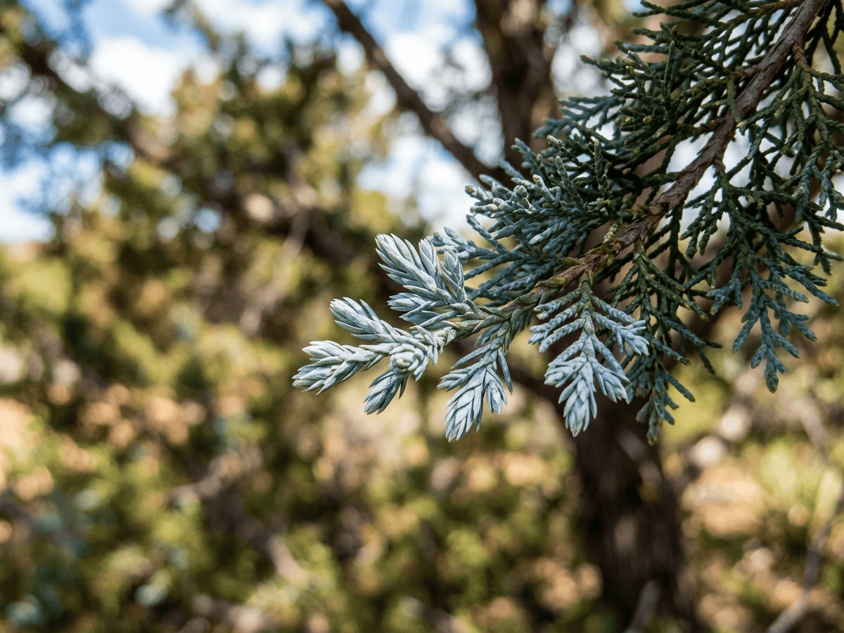 Arizona Cypress — seasonal appearance