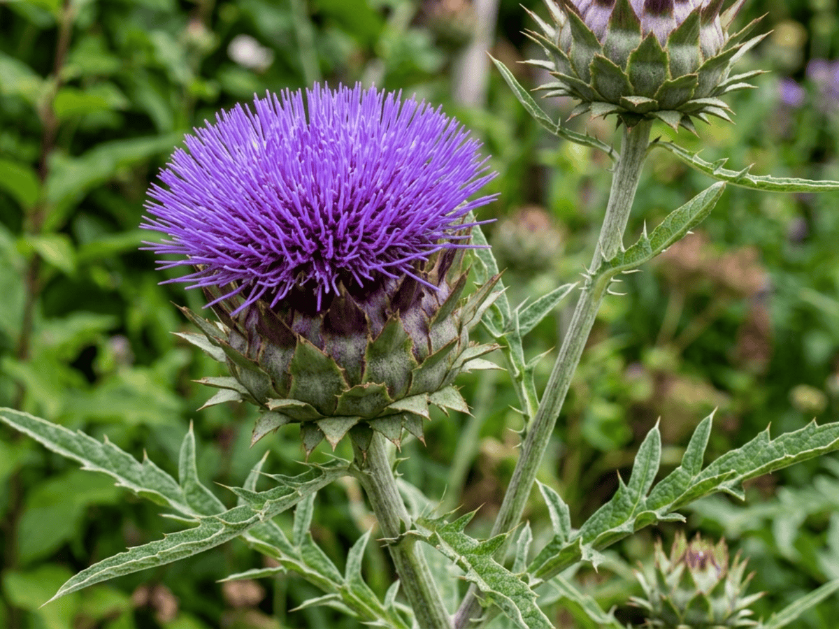 Cardo — aparência sazonal