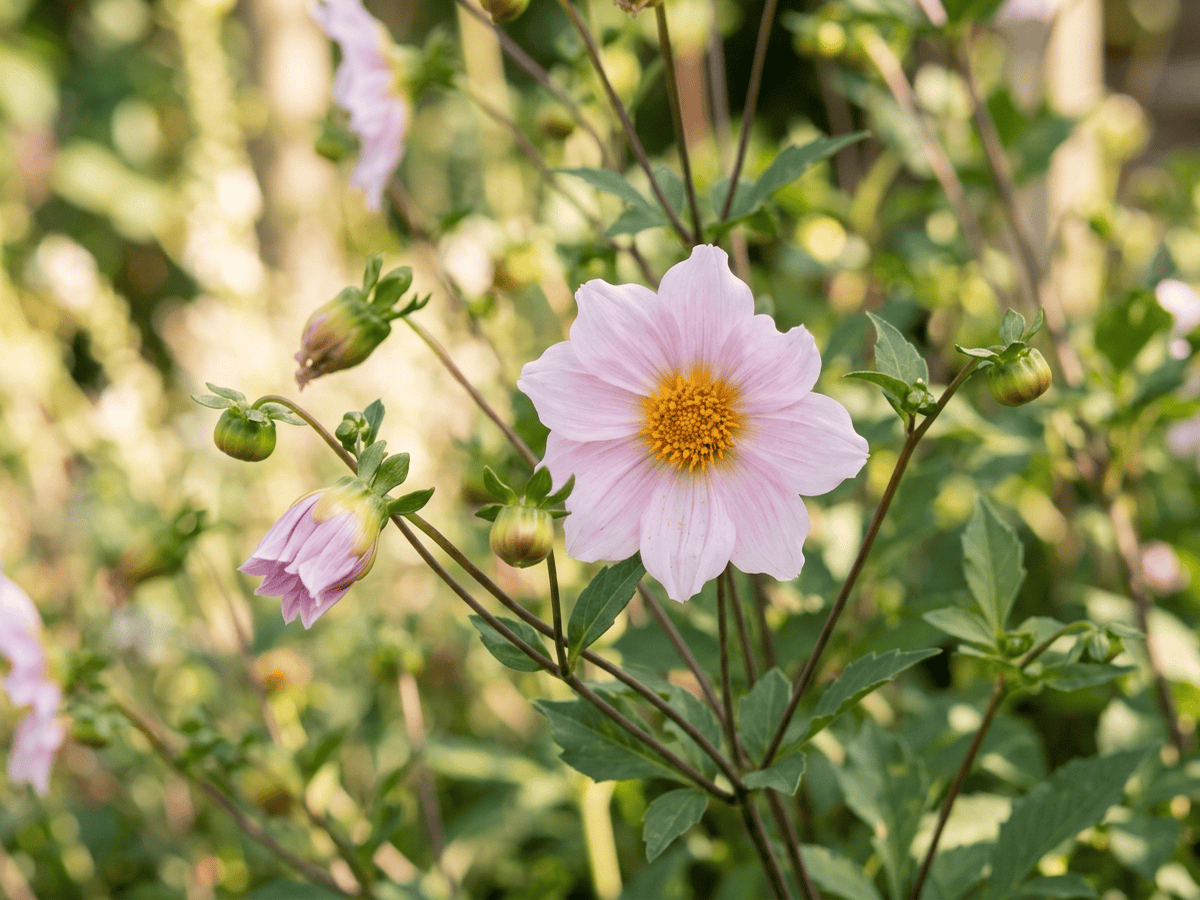 Bedding Dahlia — seasonal appearance