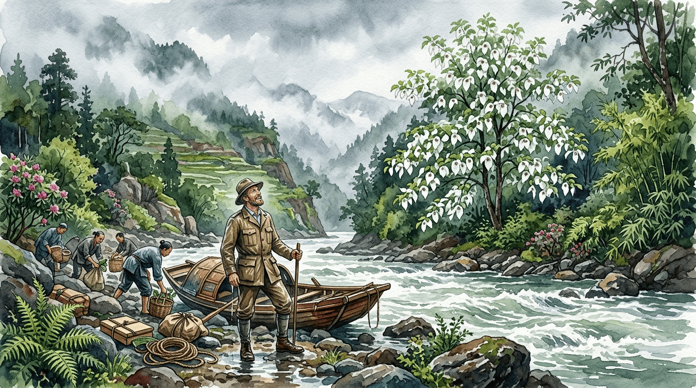 Scena storica illustrata per Albero dei fazzoletti