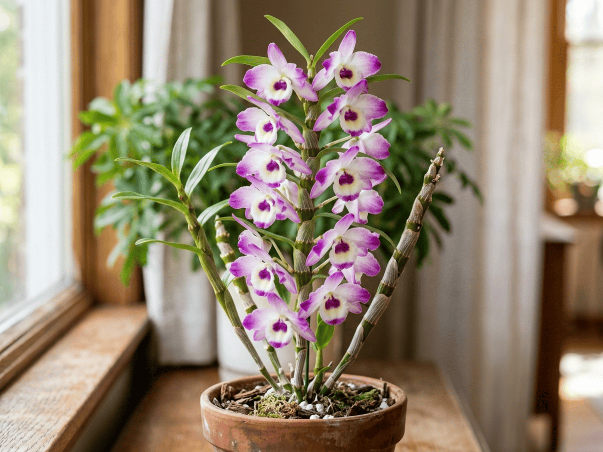 덴드로비움(Dendrobium nobile) 전체 모습